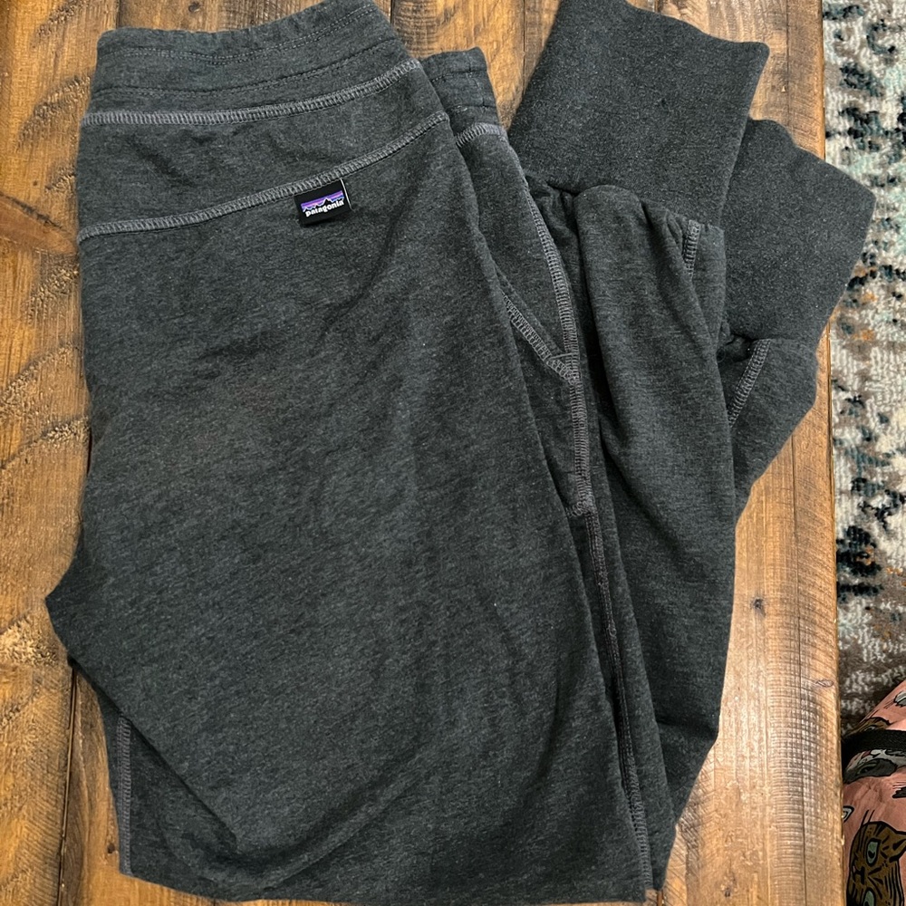 Patagonia Ahnya Yoga Pants Joggers Gray Size XS Womens